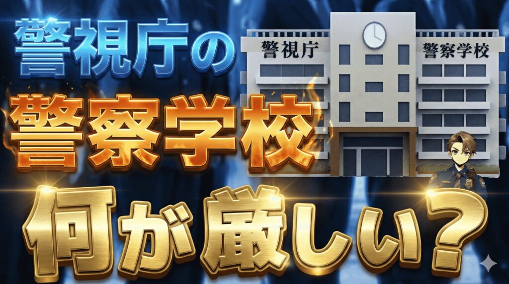 警視庁の警察学校は厳しい？警察学校が厳しい理由や厳しい県ランキング、事前にやるべきことを警視庁OBが解説