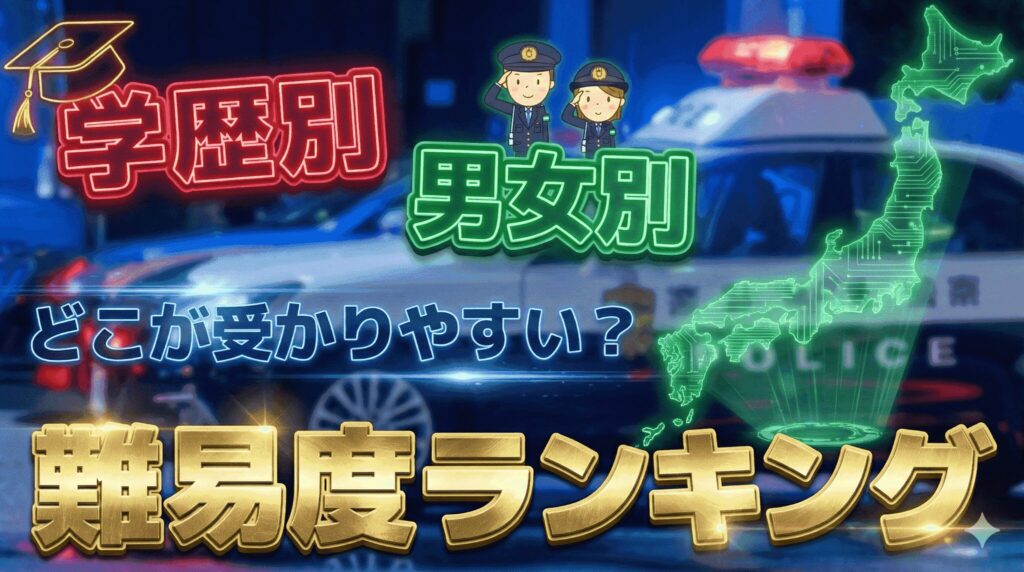 警察官採用試験に受かりやすい県はどこ？全国の難易度ランキングや受かりやすい人の特徴などを警視庁OBが解説