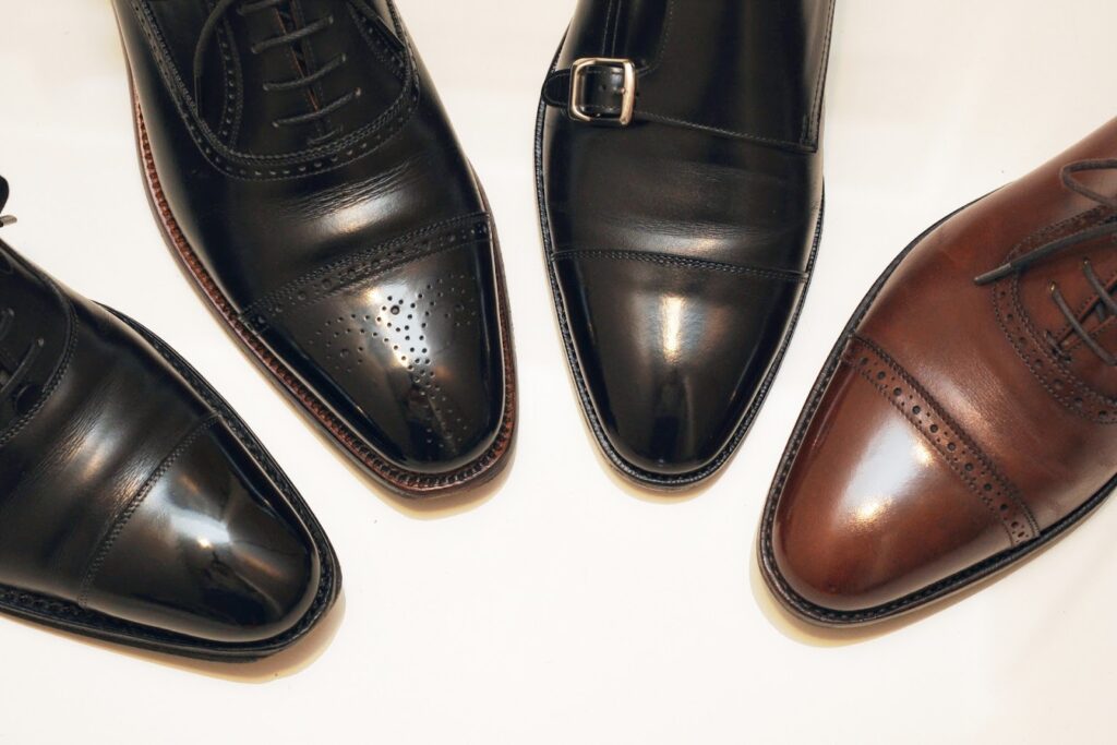 男性の靴